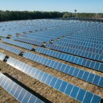 solar panel boards on brown ground