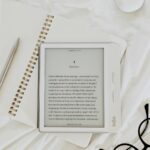 white book page on white textile